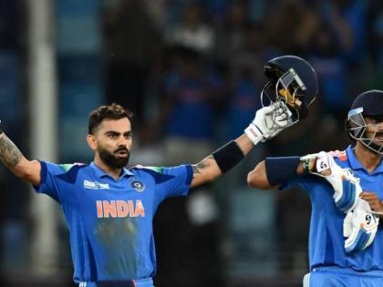 Virat Kohli IND vs PAK Kohli smashes 82nd international hundred Champions Trophy 2025 King Kohli became popular social media Celebrities praised video | Virat Kohli IND vs PAK: सोशल मीडिया पर छा गए किंग कोहली?, हस्तियों ने विराट की तारीफों के पुल बांधे...