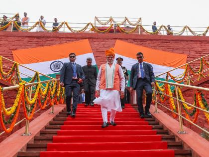 Prime Minister Narendra Modi speech highlights on occasion of Independence Day 2025 | सेमीकंडक्टर चिप से जेट इंजन तक..., पीएम मोदी ने स्वतंत्रता दिवस पर किए ये बड़े ऐलान, पढ़ें स्पीच की मुख्य बातें Prime Minister Narendra Modi speech highlights on occasion of Independence Day 2025 | सेमीकंडक्टर चिप से जेट इंजन तक..., पीएम मोदी ने स्वतंत्रता दिवस पर किए ये बड़े ऐलान, पढ़ें स्पीच की मुख्य बातें