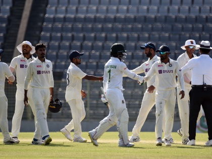 Bangladesh A vs India A won by an innings and 123 runs Saurabh Kumar 30 overs 74 runs 6 wickets Ravindra Jadeja 15 wickets in two matches | Bangladesh A vs India A 2022: भारत ए ने बांग्लादेश ए को एक पारी और 123 रन से हराया, जडेजा की जगह टीम इंडिया में शामिल खिलाड़ी का 'छक्का', दो मैच में झटके 15 विकेट