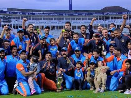 IND-C vs PAK-C WCL 2024 Final Live Score India crush Pakistan win World Championship of Legends 2024 title 5 wickets India vs Pakistan WCL see video | IND-C vs PAK-C WCL 2024 Final Live Score: फिर से भारत ने मारी बाजी, फाइनल में पाकिस्तान को 5 विकेट से हराया, वर्ल्ड चैंपियनशिप ऑफ लीजेंड्स 2024 का खिताब जीता, देखें वीडियो