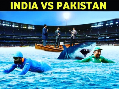 ICC World Cup 2019: India vs Pakistan: Rain might play spoilsport, Quips Shoaib Akhtar | भारत vs पाकिस्तान मैच पर शोएब अख्तर ने शेयर किया मजेदार मीम, यूं बताया रविवार के मौसम का हाल