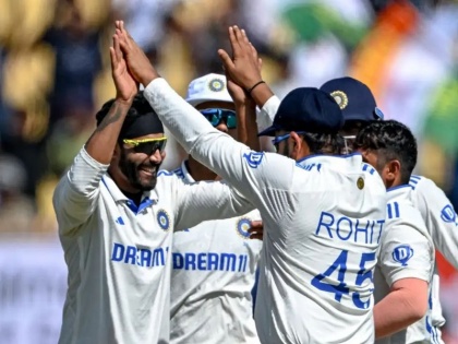India reaches second place on World Test Championship points table after historic win over England in Rajkot | IND vs ENG: राजकोट में इंग्लैंड पर ऐतिहासिक जीत के बाद WTC प्वाइंट टेबल पर ऑस्ट्रेलिया को पछाड़ दूसरे स्थान पर पहुंचा भारत