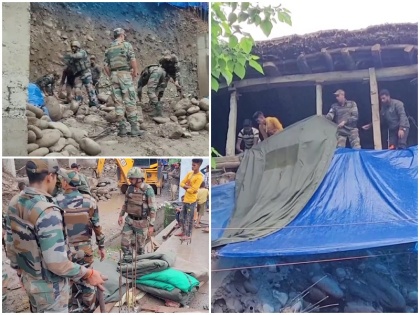 indian army jawan help jammu kashmir punch resident to build house put tent bsf soldiers video viral | Video: सेना के जवानों ने चलाया कुदाल-साथ मिलकर हटाया पत्थर, भारी बारिश में मकान गिरने पर जम्मू कश्मीर के पुंछ वालों की मदद, फिर से बनवाया हाउस