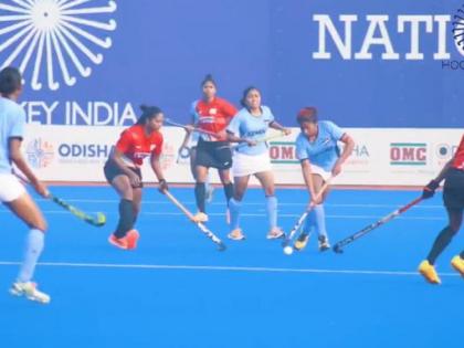 India vs South Africa 2023 Indian junior women's hockey team thrash South Africa 8-1 lead 1-0 series see video | India vs South Africa 2023: भारतीय जूनियर महिला हॉकी टीम ने दक्षिण अफ्रीका को रौंदा, 8-1 से हराया, सीरीज में 1-0 से आगे