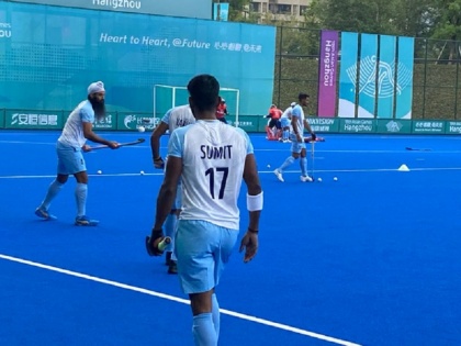 India rout Uzbekistan 16-0 in Asian Games men's hockey goalfest | भारत ने एशियाई खेलों के पुरुष हॉकी गोलफेस्ट में उज्बेकिस्तान को 16-0 से रौंदा, ललित, वरुण और मनदीप की हैट्रिक
