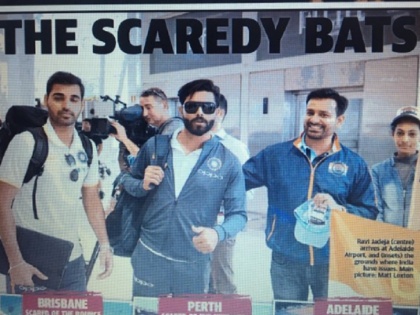 australia tabloid newspaper mocks indian team and kohli says scaredy bats slammed by fans | ऑस्ट्रेलियाई मीडिया ने टीम इंडिया को कहा 'डरपोक चमगादड़', फिर लोगों ने ऐसे लगाई क्लास