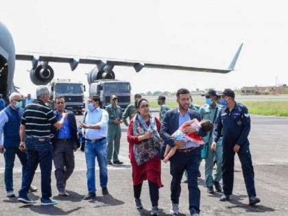 iafs special aircraft to bring home over 85 indians from kabul amid humanitarian crisis in afghanistan | Afghanistan news : वायुसेना का c-130J परिवहन विमान 85 से अधिक भारतीय को लेकर पहुंचेगा भारत, ईंधन के लिए उतरा है ताजिकिस्तान