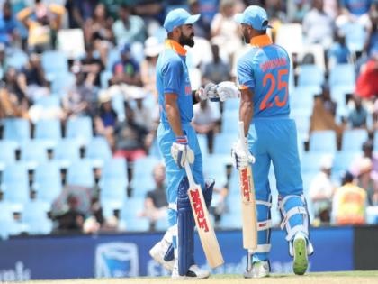 india beat south africa by 9 wickets in 2nd odi centurion | IND Vs SA: चहल-कुलदीप के कमाल के बाद धवन और कोहली ने जमाया रंग, दक्षिण अफ्रीका की 'सबसे बड़ी हार'