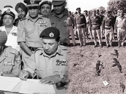 Indo-Pak War December 16, 1971 Pakistan defeated bravery and courage 93000 Pakistani Soldiers Surrender India Achieves Historic Victory blog Devendraraj Suthar | Indo-Pak War 1971: शौर्य और पराक्रम से पाक को चटाई थी धूल Indo-Pak War December 16, 1971 Pakistan defeated bravery and courage 93000 Pakistani Soldiers Surrender India Achieves Historic Victory blog Devendraraj Suthar | Indo-Pak War 1971: शौर्य और पराक्रम से पाक को चटाई थी धूल