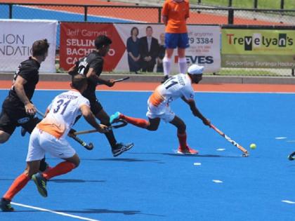 india beat new zealand to enter final of four nations invitational hockey | हॉकी: न्यूजीलैंड को हराकर इन्विटेशनल टूर्नामेंट के फाइनल में भारत