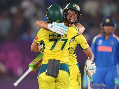 INDW vs AUSW: India suffers second consecutive defeat in Women's World Cup, Indian women's team fails to defend 330 runs | INDW vs AUSW: महिला विश्वकप में भारत की लगातार दूसरी हार, 330 रनों का बचाव नहीं कर सकी भारतीय टीम, एलिसा हीली ने खेली शानदार 142 रनों की पारी