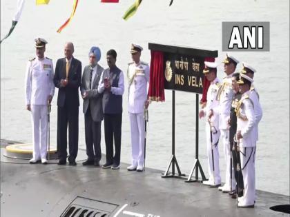 Submarine INS Vela inducted in Indian Navy Today | समुद्र में बढ़ी भारत की ताकत, नौसेना के बेड़े में शामिल हुई 'आईएनएस वेला', जानें इस पनडुब्बी की खासियत Submarine INS Vela inducted in Indian Navy Today | समुद्र में बढ़ी भारत की ताकत, नौसेना के बेड़े में शामिल हुई 'आईएनएस वेला', जानें इस पनडुब्बी की खासियत