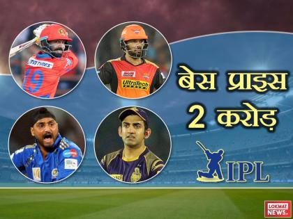 IPL Auction 2018: Top 7 indian players with 2 crore rupees base price | IPL नीलामी 2018: 2 करोड़ की बेस प्राइस वाले ये टॉप-7 भारतीय खिलाड़ी खीचेंगे सबका 'ध्यान'