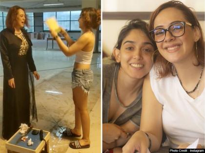 आमिर खान की बेटी इरा खान ने फनी अंदाज में हेजल कीच को किया बर्थडे विश, देखें वायरल तस्वीरें