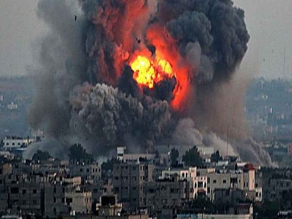 Rockets fired on Israel from Gaza, in response of Israeli air strikes 16 Palestinians killed | गाजा से दागे गए रॉकेट के जवाब में इजराइल ने किए हवाई हमले, 22 फलस्तीनी मारे गये
