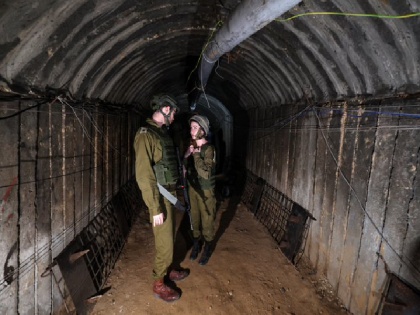 Israel-Hamas War Longest tunnel revealed in Gaza Israeli Army claims Hamas terrorists were using it | Israel-Hamas War: गाजा में सबसे लंबी सुरंग का हुआ खुलासा, इजरायली सेना का दावा- "हमास आतंकी कर रहे थे इस्तेमाल"