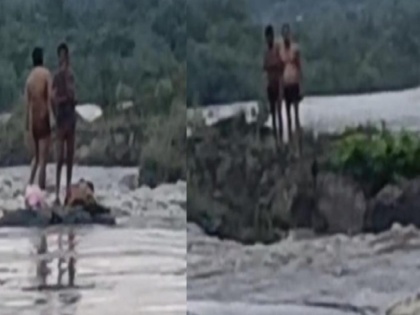 Madhya Pradesh, four people stranded in Narmada River in Jabalpur safely rescued | भेड़ाघाट में नर्मदा नदी में फंसे चार युवक, रात भर चला रेस्क्यू ऑपरेशन, सुरक्षित निकाल गए...देखें वीडियो