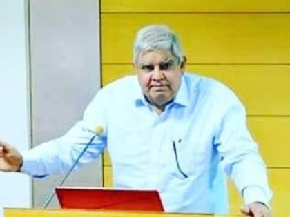 There is a serious compromise with the post of constitutional head of West Bengal, it is unpredictable and challenging: Dhankhar | पश्चिम बंगाल के संवैधानिक प्रमुख के पद से गंभीर समझौता हुआ है,  यह अप्रत्याशित और चुनौतीपूर्ण हैः धनखड़