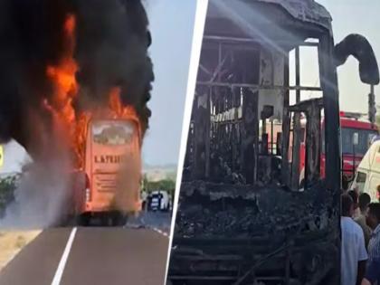 20 dead after bus travelling from Jaisalmer to Jodhpur catches fire | VIDEO: जैसलमेर से जोधपुर जा रही बस में आग लगने से 20 लोगों की मौत
