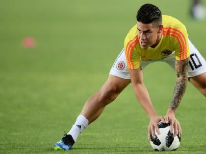fifa world cup 2018 group h colombia vs japan match preview james rodriguez doubtful | FIFA World Cup: कोलंबिया के लिए रोड्रिग्ज की फिटनेस चिंता का सबब, जापान से आज मुकाबला fifa world cup 2018 group h colombia vs japan match preview james rodriguez doubtful | FIFA World Cup: कोलंबिया के लिए रोड्रिग्ज की फिटनेस चिंता का सबब, जापान से आज मुकाबला