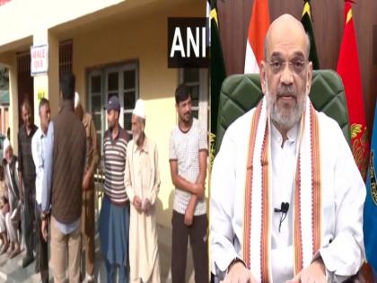 Jammu & Kashmir Assembly Elections 2024 Live Updates Vote to free J-K from terrorism and nepotism appeals Amit Shah | 'आतंकवाद मुक्त जम्मू-कश्मीर के लिए करे वोट...', अमित शाह ने की वोटरों से अपील, दूसरे चरण के मतदान जारी Jammu & Kashmir Assembly Elections 2024 Live Updates Vote to free J-K from terrorism and nepotism appeals Amit Shah | 'आतंकवाद मुक्त जम्मू-कश्मीर के लिए करे वोट...', अमित शाह ने की वोटरों से अपील, दूसरे चरण के मतदान जारी