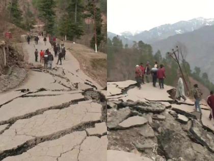Jammu and Kashmir vulnerable to avalanches and landslides 13 houses damaged in Ramban, destruction of 10 houses and 10 shops in Sonamarg | हिमस्खलन और भूस्खलन की चपेट में जम्मू-कश्मीर; रामबन 13 घर क्षतिग्रस्त, सोनामर्ग में 10 घरों और 10 दुकानों की तबाही