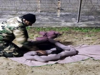 Jammu and Kashmir: 36 kg heroin caught on International Border in Samba, three infiltrators killed | जम्मू-कश्मीर: सांबा में इंटरनेशनल बॉर्डर पर पकड़ी गई 36 किलो हेरोइन, तीन घुसपैठिए भी ढेर