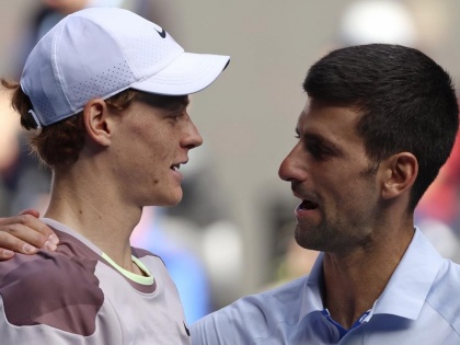 Australian Open 2024 Jannik Sinner downed defending champion Novak Djokovic 6-1 6-2 6-7(6) 6-3 top seed first defeat Melbourne Park fortress in six years and power into his maiden Grand Slam final | Australian Open 2024: 10 बार के ऑस्ट्रेलियाई ओपन चैम्पियन नोवाक को झटका, 2018 के बाद से मेलबर्न पार्क में एक भी मैच नहीं गंवाया था, 22 साल के सिनर फाइनल में