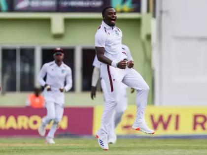 West Indies vs Bangladesh, 2nd Test 2024 Jayden Seales 15-5 overs 10 maidens 5 runs 4 wickets Bangladesh booked164 Jaden Seales magic | West Indies vs Bangladesh, 2nd Test: 15.5 ओवर, 10 मेडन, 5 रन और 4 विकेट, 164 पर बांग्लादेश को किया बुक?, जेडन सील्स जादू