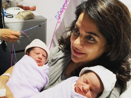 actor Sara Arfeen Khan welcomes twins baby | टीवी की फेएक्ट्रेस ने दिया जुड़वे बच्चों को जन्म, सोशल मीडिया पर शेयर की बच्चे की पहली तस्वीर-देखें फोटो