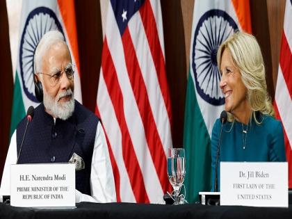 America's First Lady Jill Biden said, "Education is the cornerstone of Indo-US relations" | अमेरिका की पहली महिला जिल बाइडन ने कहा, "भारत-अमेरिका के बीच शिक्षा संबंधों की आधारशिला है"