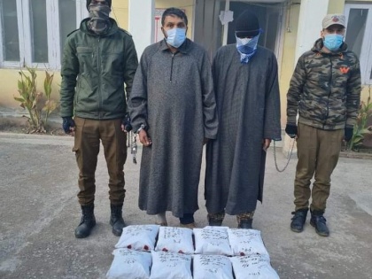 Jammu and Kashmir Heroin worth Rs 18 crore seized in Uri weighing 9 kg two arrested | जम्मू-कश्मीरः उरी में 18 करोड़ की हेरोइन बरामद, वजन 9 किलोग्राम, दो अरेस्ट