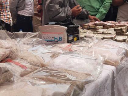 Jammu and Kashmir Handwara Police busted huge Pakistan sponsored narco-terror module 3 Lashkar-e-Taiba terror associates arrested 21 kg heroin Indian currency value Rs 1.34 Crores | पाकिस्तान की नापाक हरकत का पर्दाफाश, आतंकियों के कब्जे से 21 किलो हेरोइन और पौने दो करोड़ की मुद्रा बरामद Jammu and Kashmir Handwara Police busted huge Pakistan sponsored narco-terror module 3 Lashkar-e-Taiba terror associates arrested 21 kg heroin Indian currency value Rs 1.34 Crores | पाकिस्तान की नापाक हरकत का पर्दाफाश, आतंकियों के कब्जे से 21 किलो हेरोइन और पौने दो करोड़ की मुद्रा बरामद