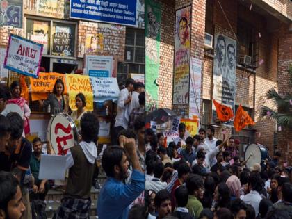 JNUSU Election Results 2025: Left Front Leads In 3 Of 4 Posts, ABVP Ahead In 1 | JNUSU Election Results 2025: लेफ्ट फ्रंट 4 में से 3 पदों पर कर रही है लीड, एबीवीपी 1 पद पर आगे