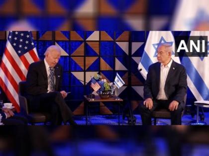 In Israel Joe Biden says Gaza hospital blast appears to have been caused by other team | Israel-Hamas War: नेतन्याहू से बोले बाइडन- ऐसा प्रतीत होता है कि गाजा अस्पताल में विस्फोट आपकी टीम ने नहीं दूसरी टीम ने किया, देखें वीडियो