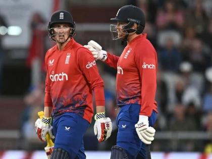 England vs New Zealand, 2nd T20I 2023 Eng won 95 runs ENG 198-4 NZ-103 Not kept team ODI World Cup Harry Brook attack Kiwi bowler two matches 63 balls and 110 runs, England lead 2-0 | England vs New Zealand, 2nd T20I 2023: वनडे विश्व कप के लिए टीम में नहीं रखा, दो मैच में कीवी गेंदबाज पर टूट पड़े ब्रूक, 63 गेंद और 110 रन, इंग्लैंड की बढ़त 2-0 की