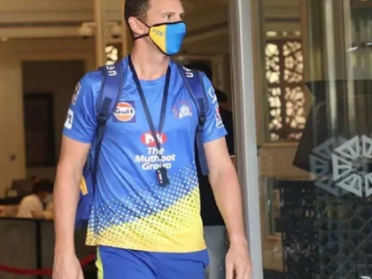 IPL 2021 Chennai Super Kings player Josh Hazlewood pulls name from league | IPL 2021: चेन्नई सुपर किंग्स को झटका, आईपीएल से हटा ये ऑस्ट्रेलियाई तेज गेंदबाज