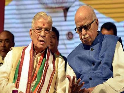 "Lal Krishna Advani got 'Bharat Ratna', I am happy in my conscience", said Murali Manohar Joshi, Advani's companion in the Ram Mandir movement | "लालकृष्ण आडवाणी को 'भारत रत्न' मिला, मैं अंतःकरण से प्रसन्न हूं", राम मंदिर आंदोलन में आडवाणी के साथी रहे मुरली मनोहर जोशी ने कहा