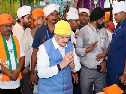 VIDEO: Thane Gurudwara refutes claims of removing JP Nadda from premises, video of verbal altercation goes viral | VIDEO: ठाणे गुरुद्वारा ने जेपी नड्डा को परिसर से हटाए जाने के दावों का खंडन किया, मौखिक विवाद का वीडियो वायरल