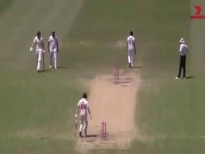 Australia vs India Umpire Paul Reiffel bemused after Jasprit Bumrah takes the bails off at the non-striker end | IND vs AUS: विकेट नहीं मिलने से परेशान जसप्रीत बुमराह को आया गुस्सा, मैदान पर किया कुछ ऐसा जिसे देख अंपायर भी रह गए हैरान