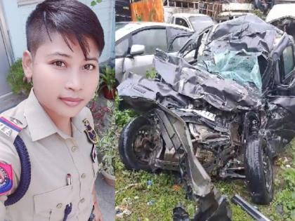 Nagaon Assam Police woman sub-inspector Junmoni Rabha 'Lady Singham' 'Dabangg Cop' death car container truck many controversies | नागांवः कई विवादों में फंसी असम पुलिस की महिला उप-निरीक्षक की कार कंटेनर ट्रक से टकराई, मौत, 'लेडी सिंघम' या 'दबंग कॉप' के नाम से मशहूर थीं, जानें