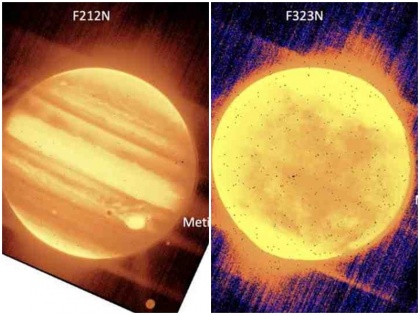 NASA team now leaked 2 pictures of Jupiter taken by the world's most powerful telescope JWST | नासा की टीम ने अब दुनिया के सबसे शक्तिशाली टेलीस्कोप JWST द्वारा ली गईं बृहस्पति ग्रह की 2 तस्वीरें की लीक