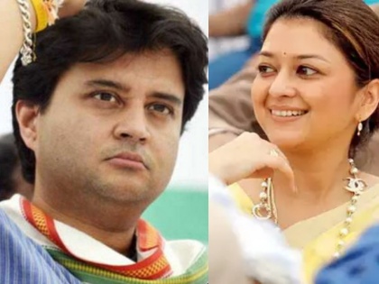 lok sabha election 2019: jyotiraditya scindia and wife priyadarshini raje scindia can contest in madhya pradesh | लोकसभा चुनाव 2019: ज्योतिरादित्य सिंधिया के साथ पत्नी प्रियदर्शनीय आजमा सकती हैं भाग्य, इन सीटों से लड़ सकते हैं दोनों चुनाव 