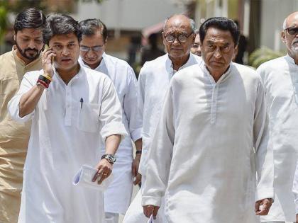 Madhya Pradesh Government Crisis: cogress mla meeting today 27 Congress mla Rebel | मध्य प्रदेश: खतरे में कमलनाथ सरकार, 8 मंत्री, 21 विधायक बागी, होली के दिन कांग्रेस विधायक दल की बैठक