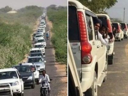 Fact Check: Karni Army has not reached Mumbai in support of Kangana, know the truth of the picture of the convoy of vehicles | Fact Check: कंगना के समर्थन में मुंबई पहुंची थी करणी सेना के गाड़ियों का काफिला?, जानें गाड़ियों के काफिला वाली तस्वीर की सच्चाई