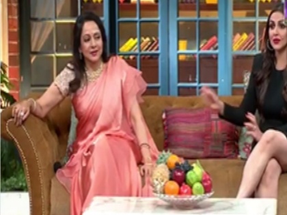 in kapil sharma show hema malini reveal Dharmendra don want to esha deol debut in Bollywood | हेमा मालिनी ने किया खुलासा, धर्मेंद्र नहीं चाहते थे कि ईशा देओल बॉलीवुड में करे काम
