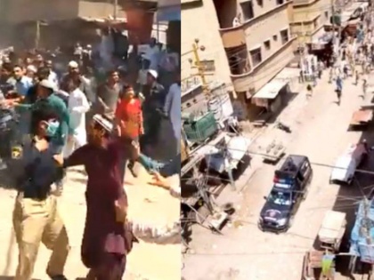 Pakistan: Lockdown in Karachi, crowd attacked police when they stopped Namaz | Coronavirus Lockdown: पाकिस्तान में पुलिस ने नमाज करने से रोका तो भीड़ ने पुलिस पर किया हमला, वीडियो हुआ वायरल