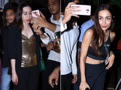 करिश्मा कपूर, मलाइका अरोड़ा और अमृता अरोड़ा को फैंस ने घेरा, मजबूरी में खिंचवाई ऐसी तस्वीरें