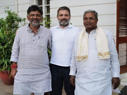 Karnataka Along with Siddaramaiah and dk Shivakumar 8 leaders including Parameshwara Patil Priyank take oath | कर्नाटक: सिद्धारमैया और शिवकुमार के साथ परमेश्वर, पाटिल, प्रियंक समेत 8 नेता ले सकते हैं शपथ, कांग्रेस सरकार के सामने यह है पहली चुनौती