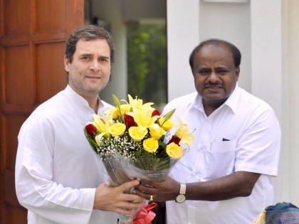 hd kumaraswamy says rahul gandhi is happy with the way karnataka govt cross 100 days | कर्नाटक सरकार के 100 दिन पूरे, CM कुमारस्वामी ने कहा- 'राहुल गांधी हमारे कामकाज से खुश हैं'
